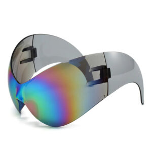 2026 Bold Cat Eye Sports Sunglasses for Cycling