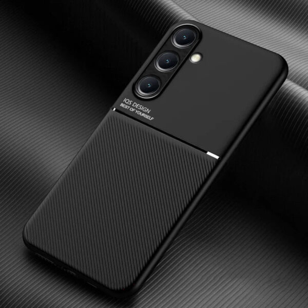 Magnetic PU Leather Case with Lens Protector