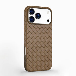 Luxury Shockproof Woven TPU Case for iPhone