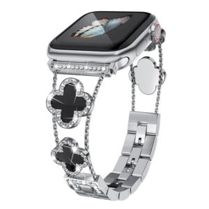 Stainless Steel Clover Watch Band for Apple Watch