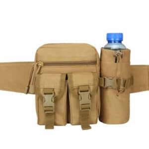 Tactical Oxford Waist Pack Water Bottle Holder