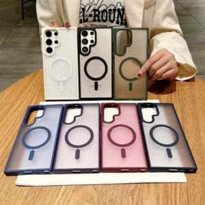 Translucent Magnetic Case for Samsung