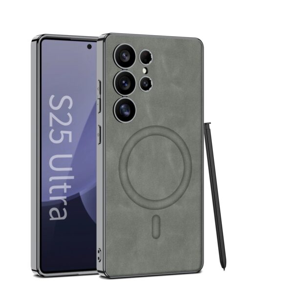 GKK Electroplated Leather Phone Case for Samsung Galaxy