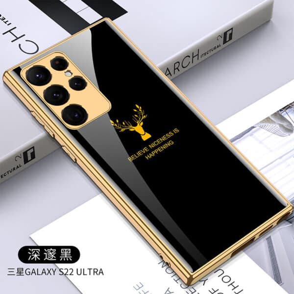 Tempered Glass Shockproof Hard Case for Samsung - Image 3