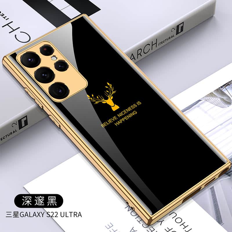 Tempered Glass Shockproof Hard Case for Samsung - Image 3
