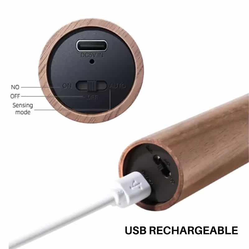 Magnetic Smart Night Light – Motion Sensor, Wireless Rechargeable LED for Closet & Cabinet - Image 4