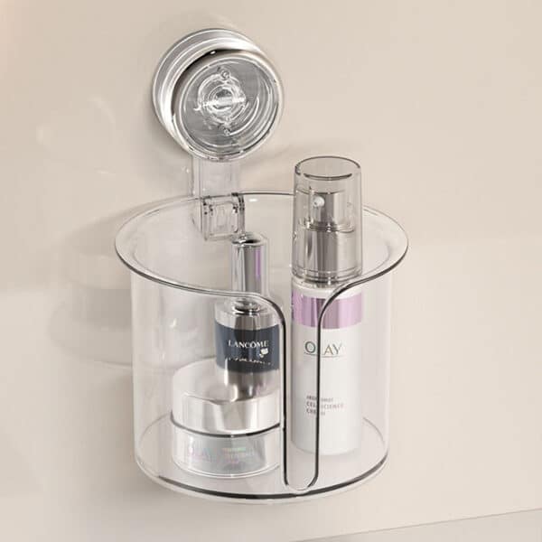 Modern Plastic Round Tissue Storage Box for Bathroom & Living Room - Image 3