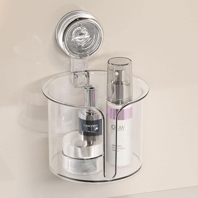 Modern Plastic Round Tissue Storage Box for Bathroom & Living Room - Image 3