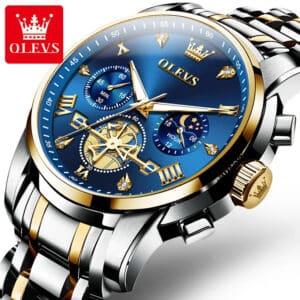OLEVS 2856 Men's Waterproof Quartz Chronograph Watch