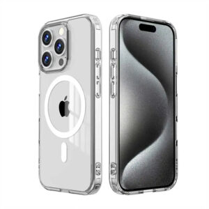 Clear Shockproof Magnetic Case for iPhone