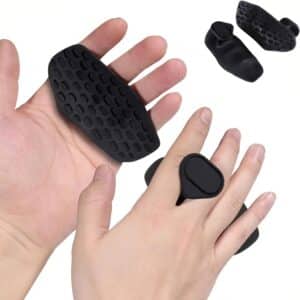 Silicone Weightlifting Gloves with Grip Strengthener