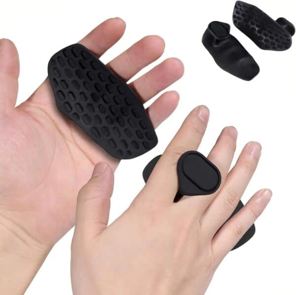 Silicone Weightlifting Gloves with Grip Strengthener