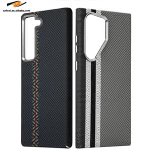 Magnetic Carbon Fiber Slim Case for Samsung Galaxy