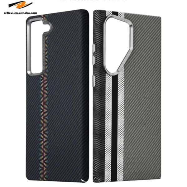Magnetic Carbon Fiber Slim Case for Samsung Galaxy