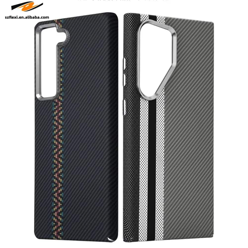 Magnetic Carbon Fiber Slim Case for Samsung Galaxy
