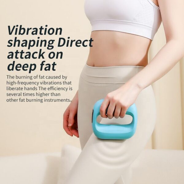 Cheap Mini Fascia Massager – Handheld Muscle Massage Gym Device with Vibration Ring & Belt - Image 3