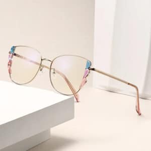 Partagas Cat Eye Photochromic Blue Light Glasses for Women