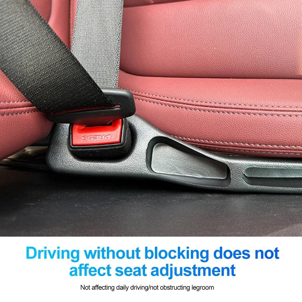 Car Seat Gap Filler – Leak-Proof Side Seam Plug Strip, Seatbelt Hole Drop Blocker Interior Kit - Image 5