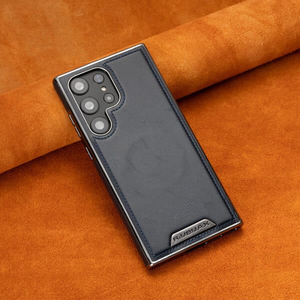 Magnetic PU Leather Phone Case for Samsung – Strong Magnetic Business Protective Cover - Image 3