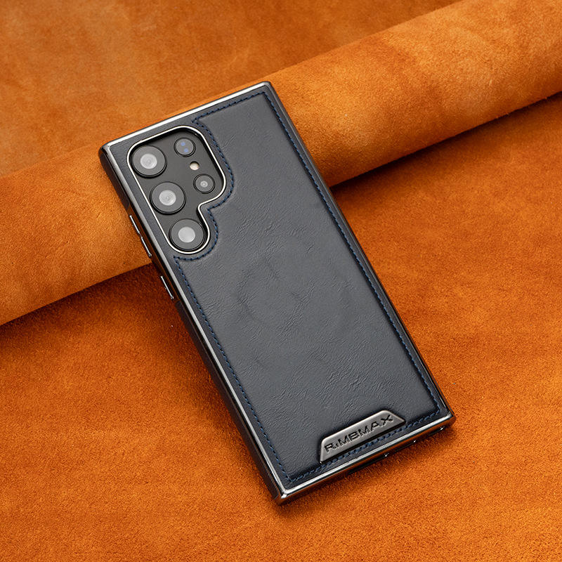 Magnetic PU Leather Phone Case for Samsung – Strong Magnetic Business Protective Cover - Image 2