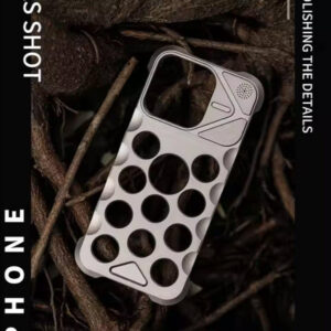 Aluminum Alloy Fragrance iPhone Case – Heat Dissipation, Anti-Scratch, Frameless Cover for iPhone