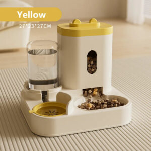 Automatic Pet Water & Food Dispenser Set for Dogs & Cats