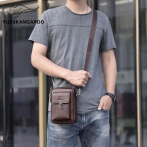 PU Crossbody Phone Bag Casual Backpack Waist Style