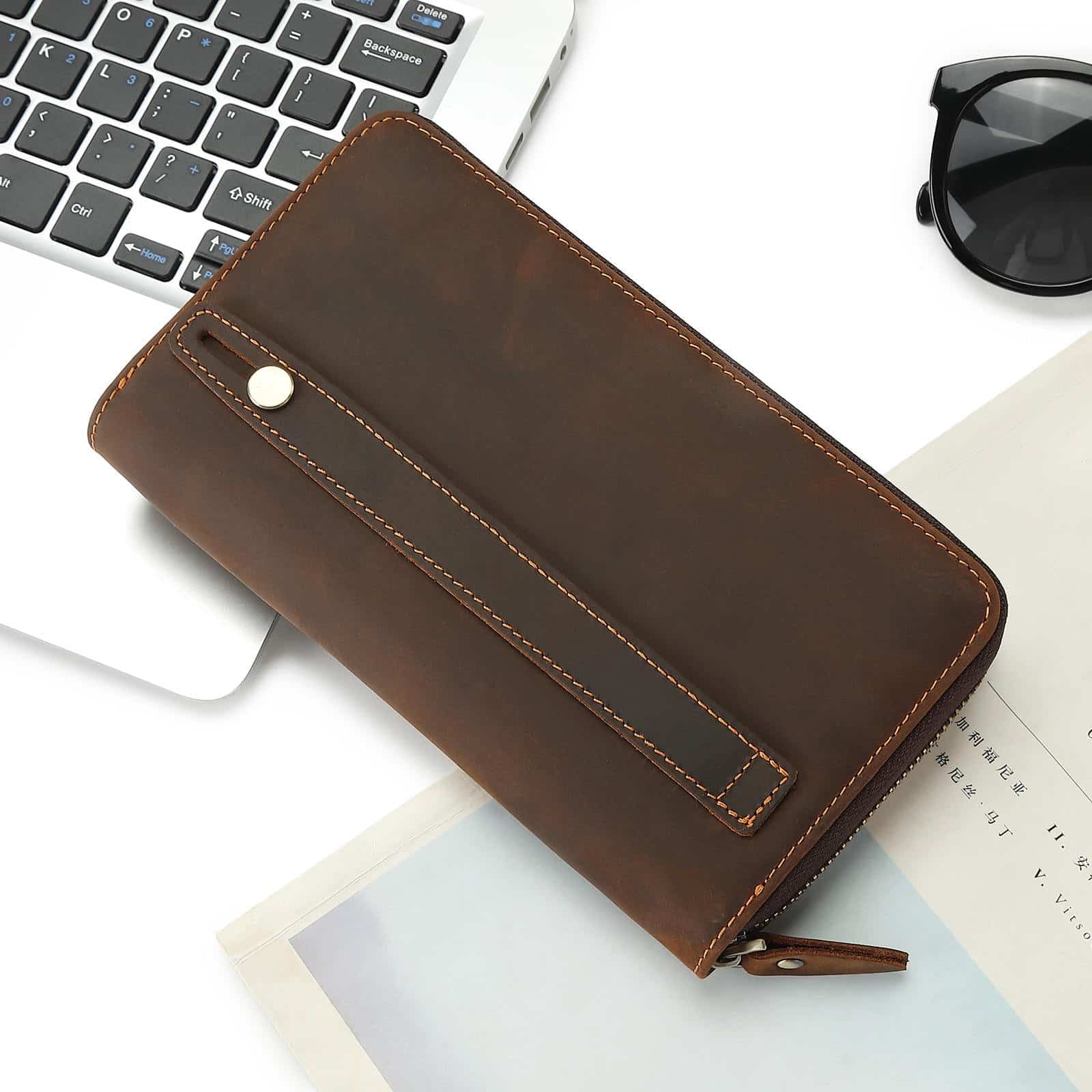 Men’s Genuine Cowhide Leather Handbag - Image 2
