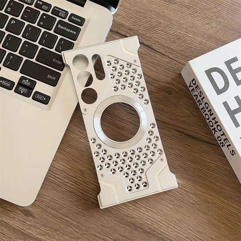 Magnetic Shockproof Metal Phone Cover for Samsung