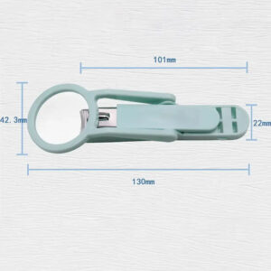 Elderly Nail Clipper with Magnifying Glass – Practical Stainless Steel Anti-Splash Trimmer