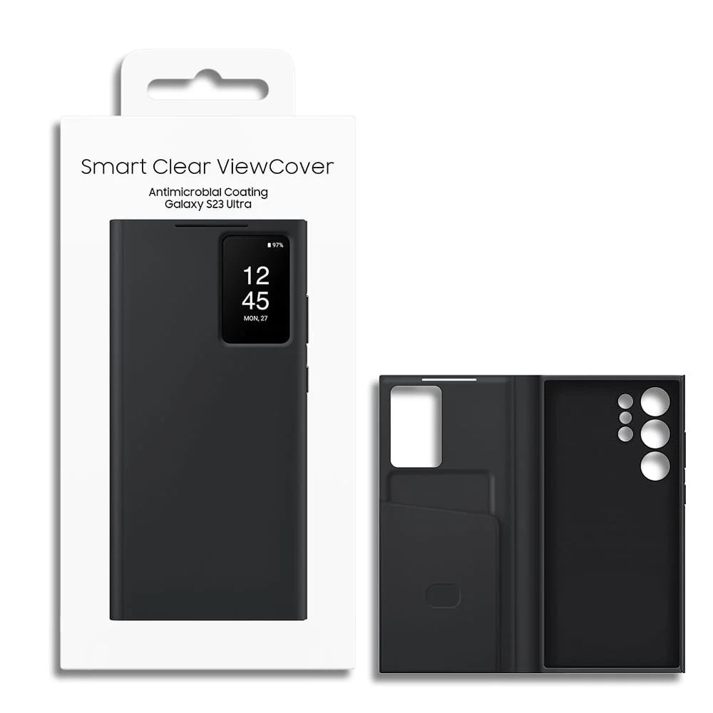 Samsung Galaxy Smart Flip Leather Case with Wireless Chargingđ¸