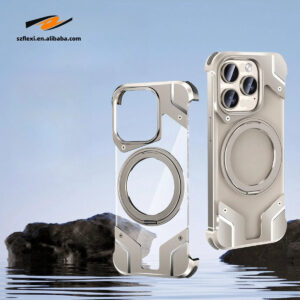 Aluminum Magnetic Case for iPhone 16 Pro Max & Samsung