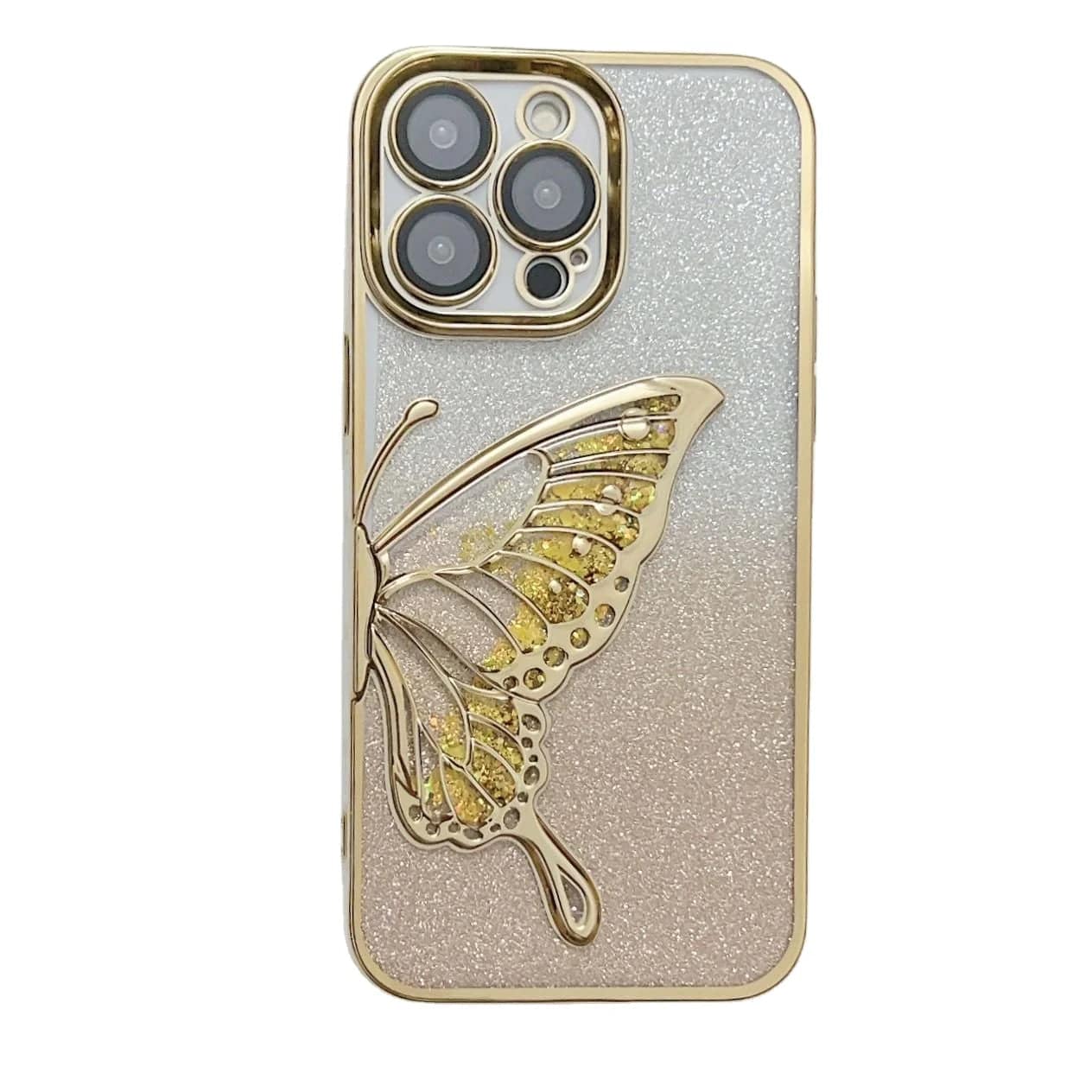 Shining Butterfly Waterproof Case for iPhone