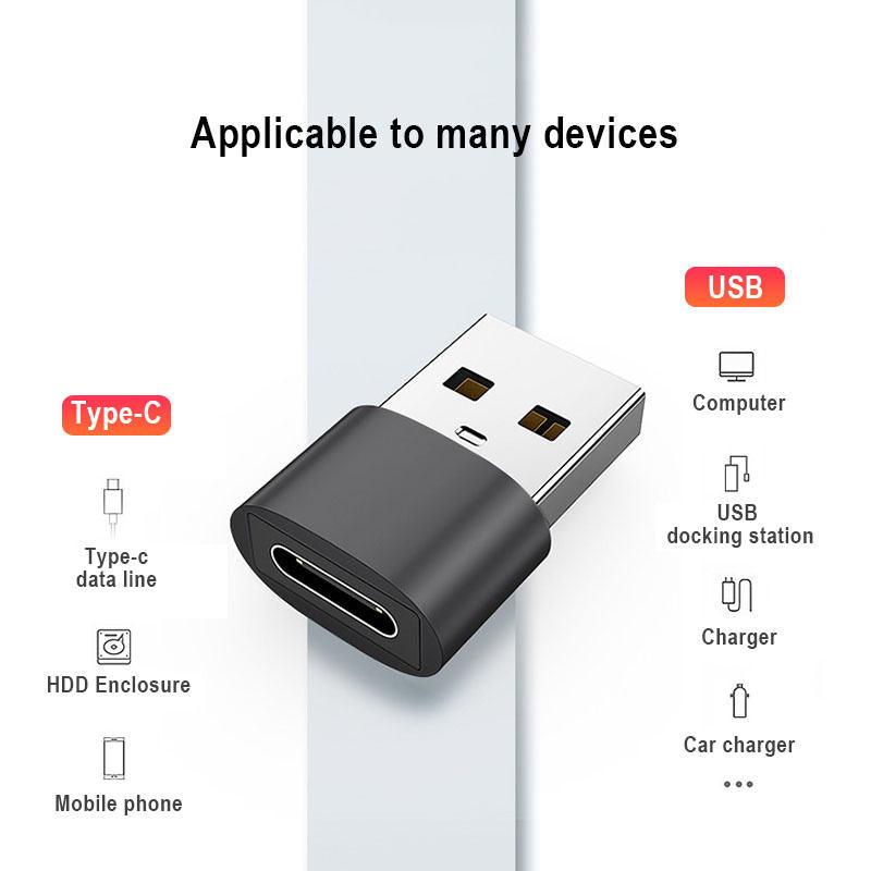 "OTG USB Type-C Adapter | USB-C Female to USB 3.2 Male | Gen2 Fast Charging 12V 3A PD for Laptop & Mobile - Image 4