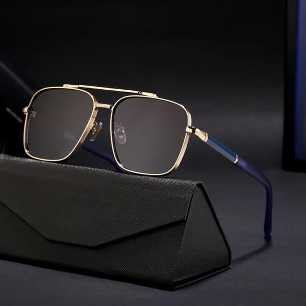 Partagas Designer Metal Frame UV400 Sunglasses for Men