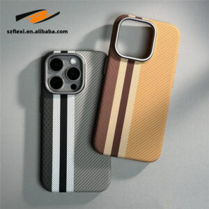Carbon Fiber Case for iPhone Wireless Charging