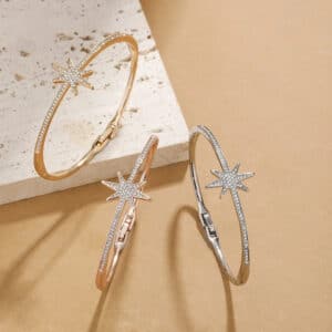 Women's Personalized Cross Bangle - Wholesale Fashion Jewelry
