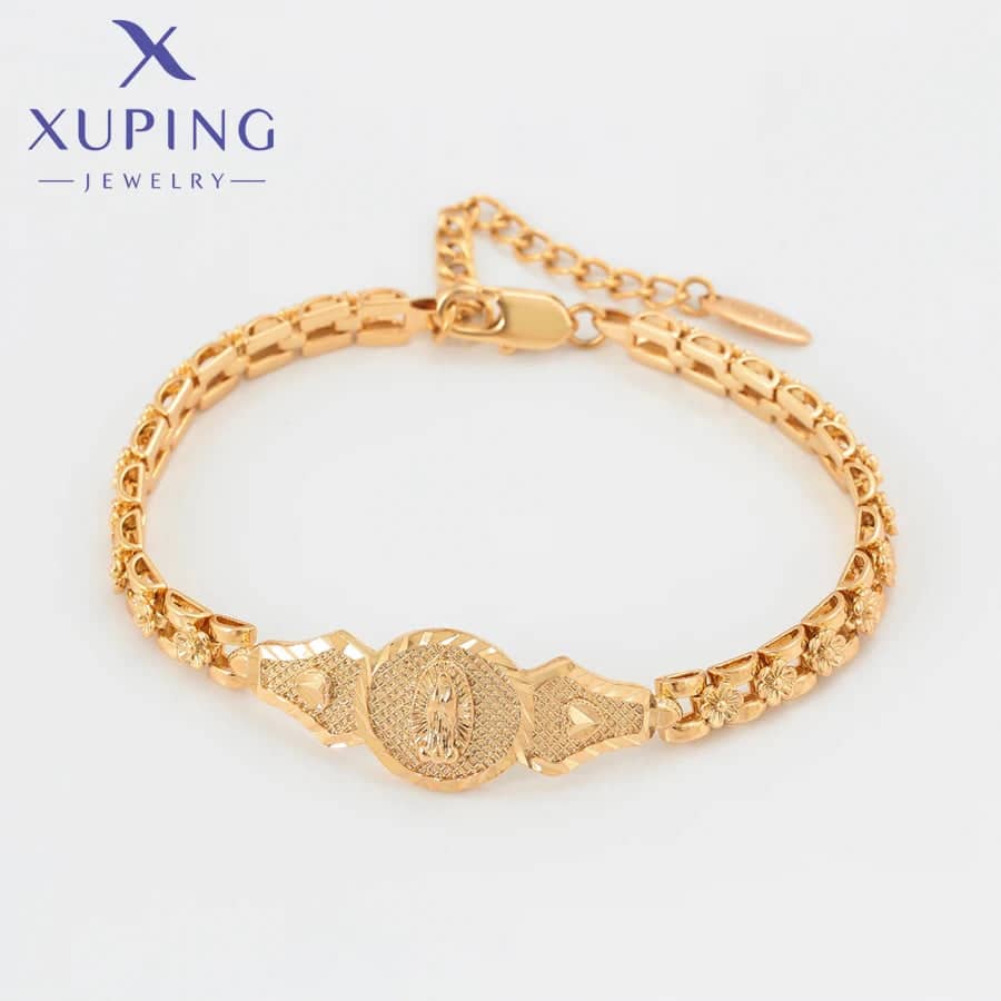 Xuping 18K Gold Elegant Royal Women's Bracelet