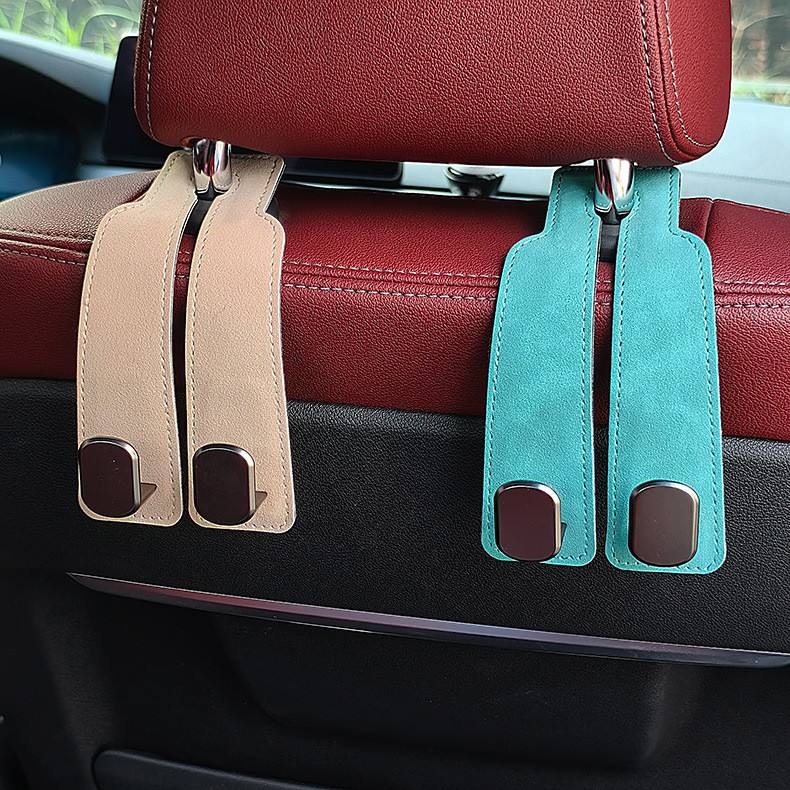 Car Seat Back Double Headrest Hook – Universal Car Organizer Hanger for Bags, Groceries & Accessories - Image 5