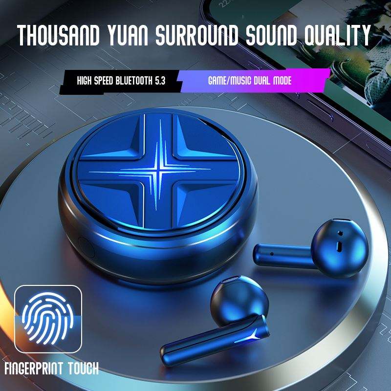 TWS V5.3 Wireless Gaming Earbuds – Spinning Top True Wireless Earphones & Headphones for Android & iOS - Image 4