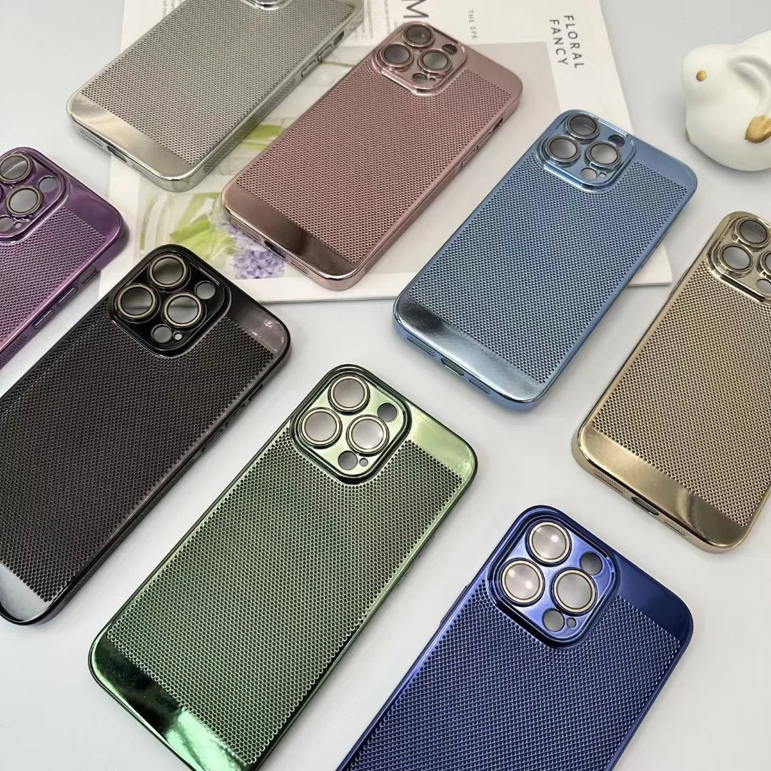 Electroplated Heat Dissipation Case for iPhone