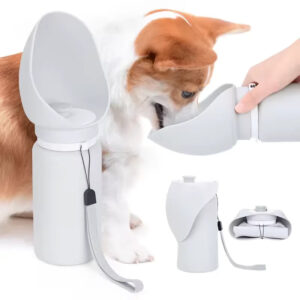 Eco-Friendly Portable Pet Water Bottle for Hiking & Travel