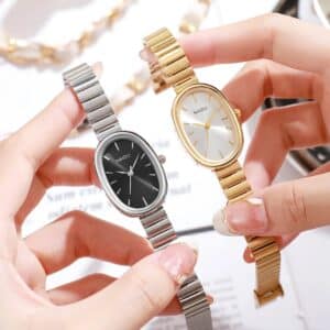 NAIDU Women's Luxury Oval Quartz Watch