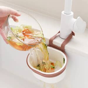 Sink Drain Hanging Basket Strainer for Food Waste & Vegetables