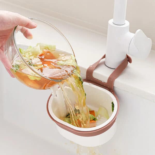 Sink Drain Hanging Basket Strainer for Food Waste & Vegetables