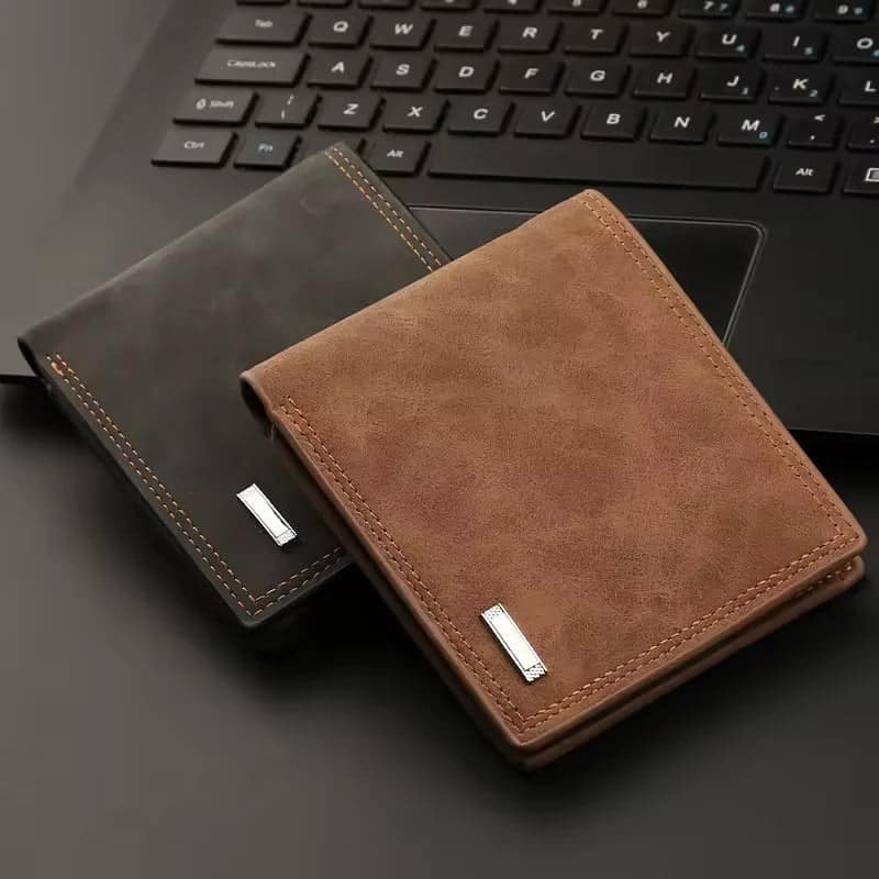 Men's Luxury Minimalist PU Leather Wallet