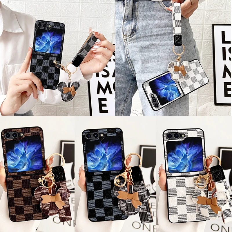 Samsung Z Flip  ouse Bow Tie Case