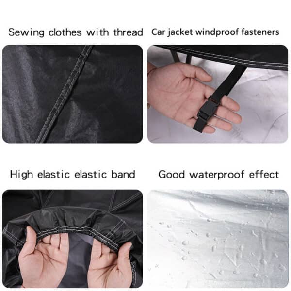 Universal Motorcycle Cover – Waterproof, Dustproof, and UV-Resistant Outdoor Full Body Protection - Image 2