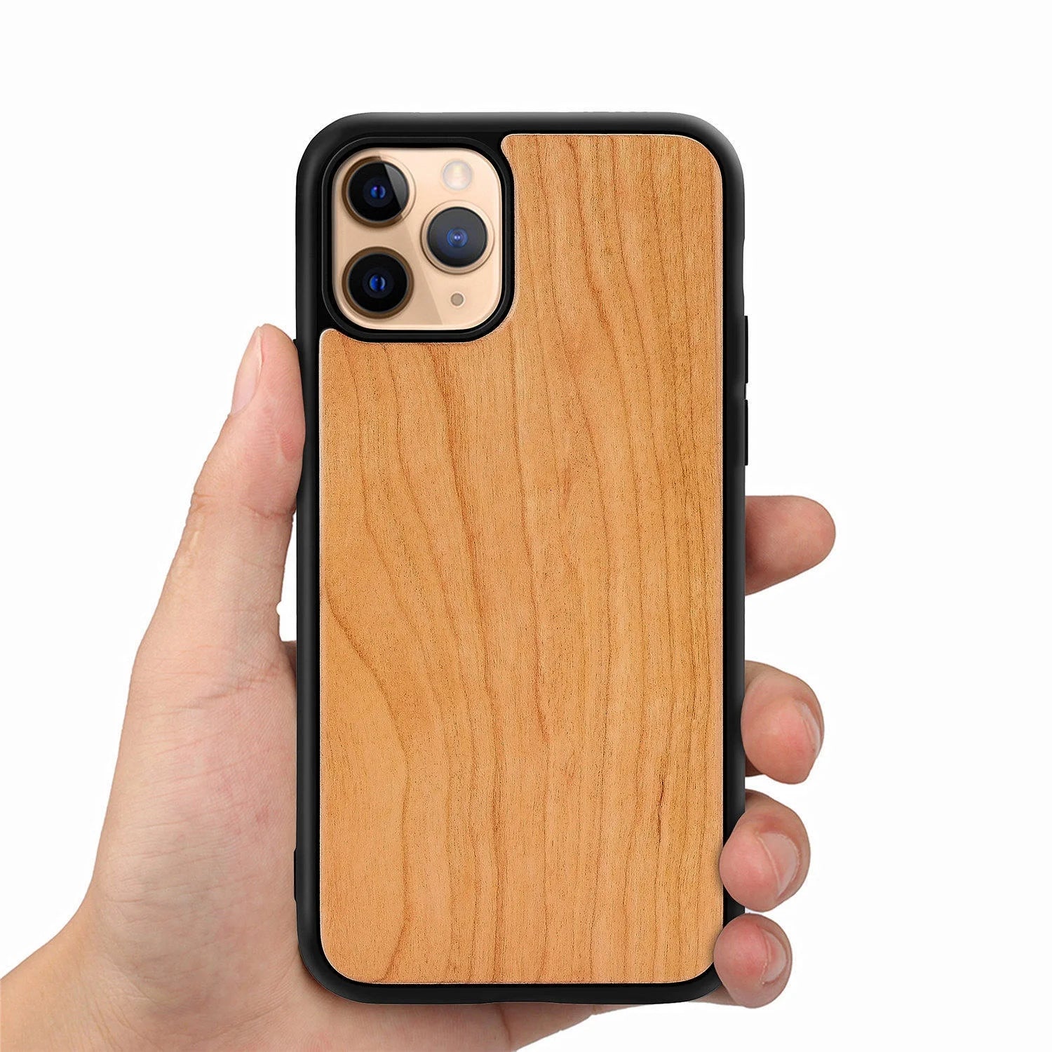 Shockproof Wood Phone Case for iPhone