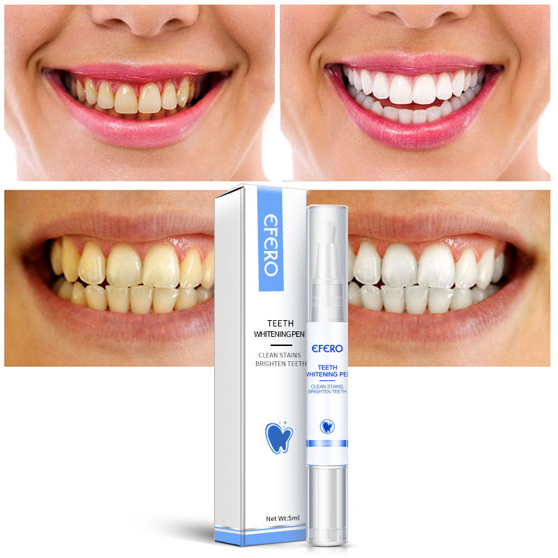 EFERO Teeth Whitening Pen – Dental Gel for Removing Tea, Coffee & Smoke Stains with Fresh Oral Care - Image 5